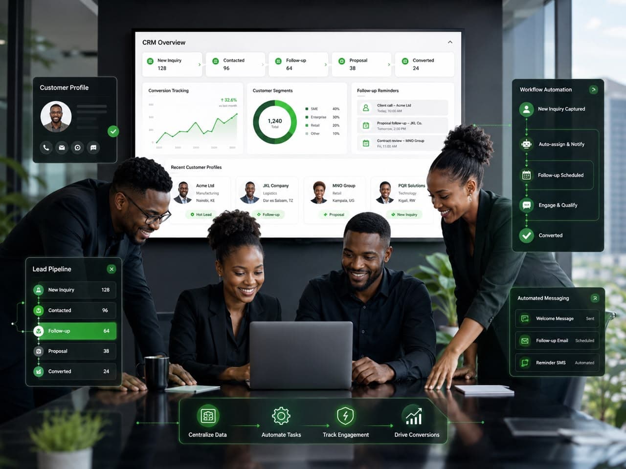 CRM & Customer Data Automation